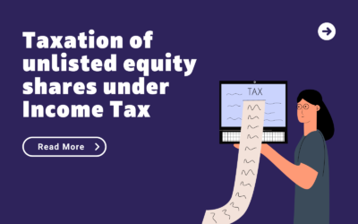 Taxation of unlisted equity shares under Income Tax